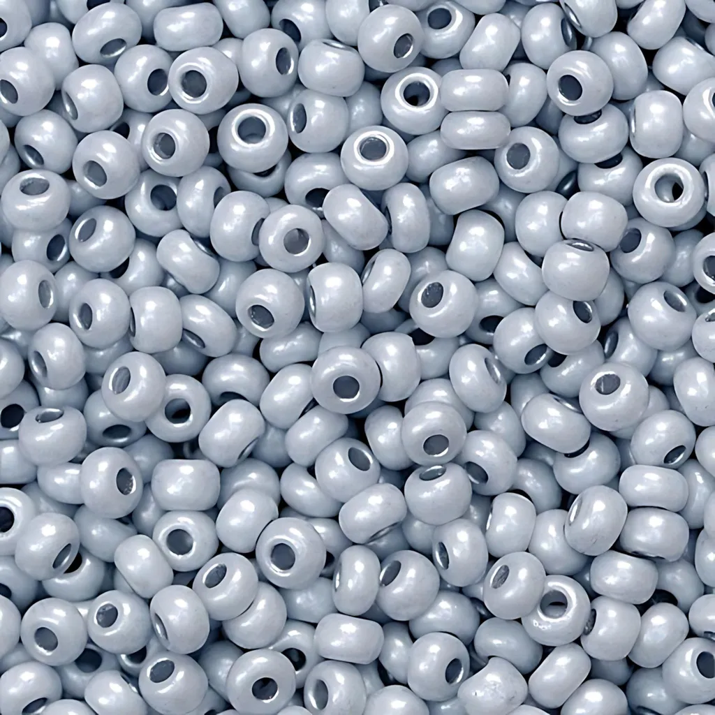KNORR prandell 213118664 Rocailles de Bohème Ø 2,5 mm gris argenté