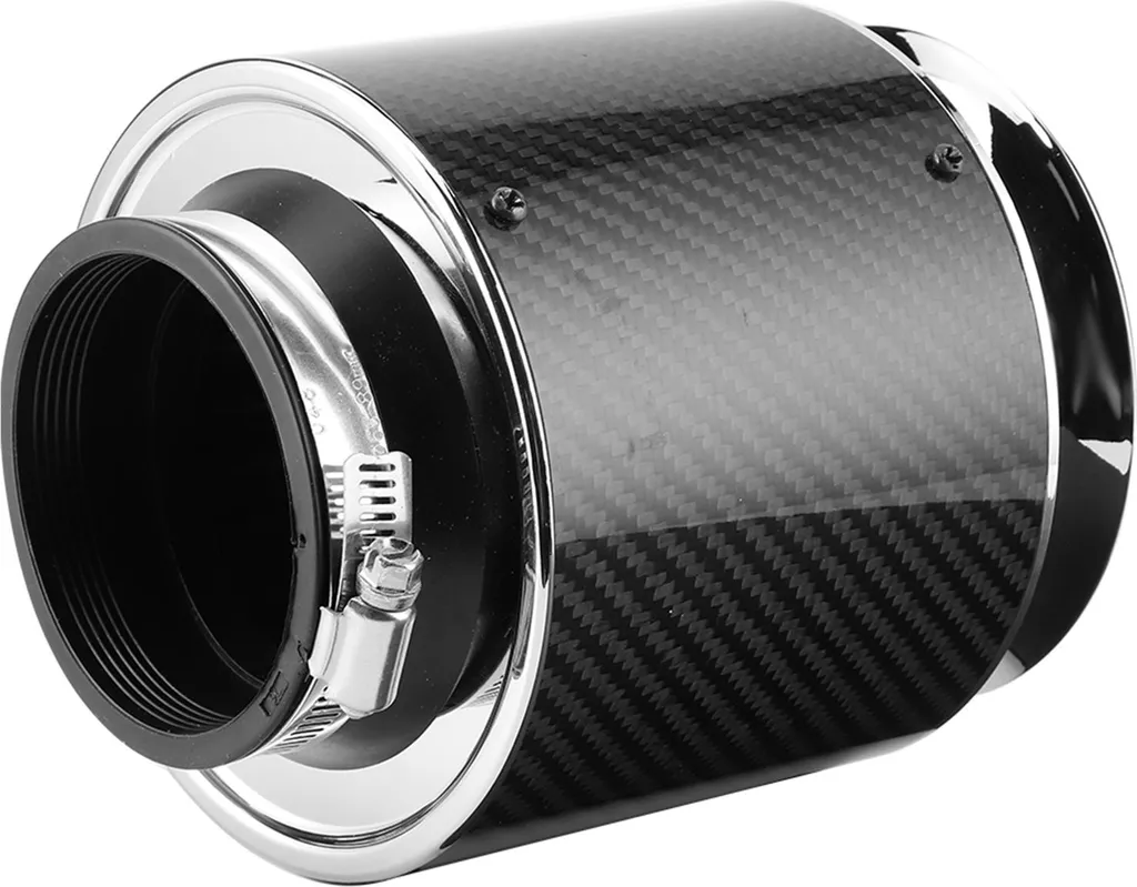Filtre à air 76mm carbone : fini la perte de puissance moteur auto
