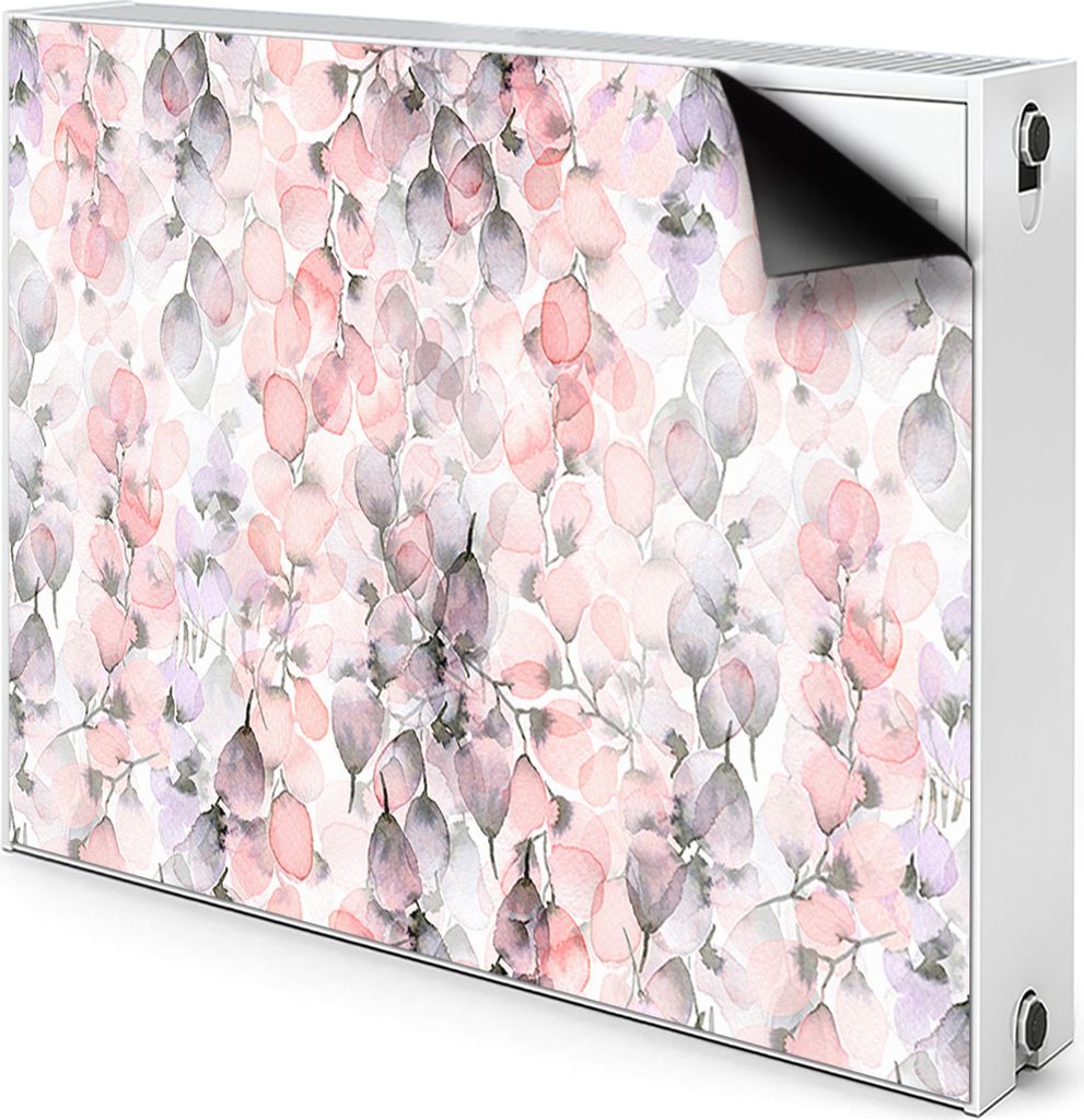Magnet Heizkörperabdeckung Heizkörperverkleidung Verkleidung Abdeckung 110x60 cm - Blumen, gemalt