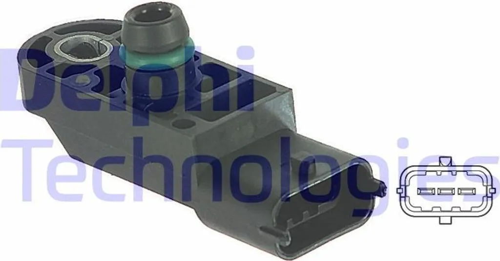 Capteur de Pression Delphi PS10130 Haute Précision pour Nissan Qashqai