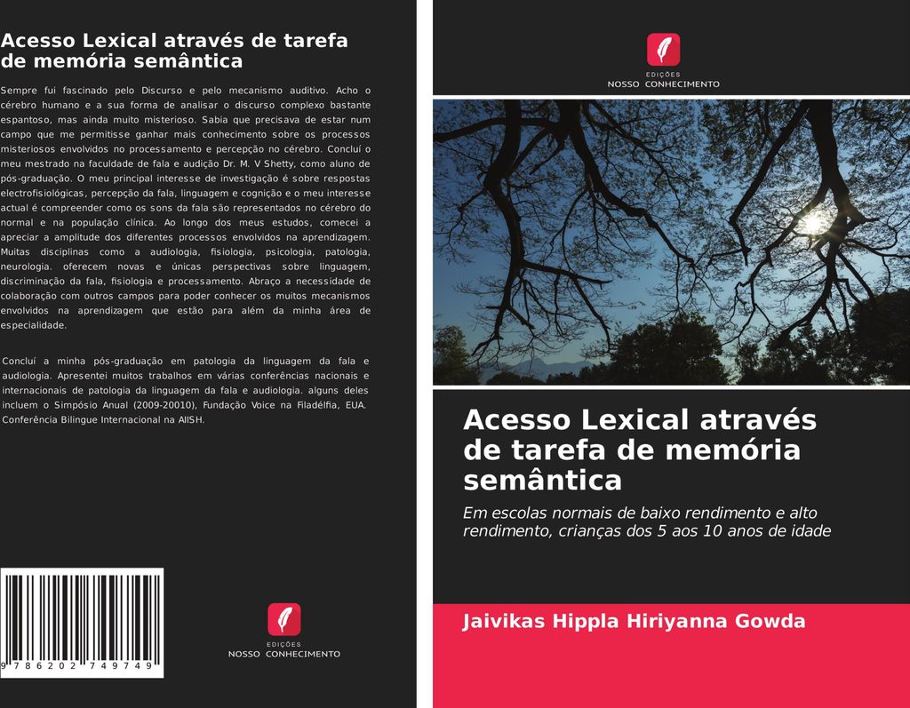Acesso Lexical através de tarefa de memória semântica