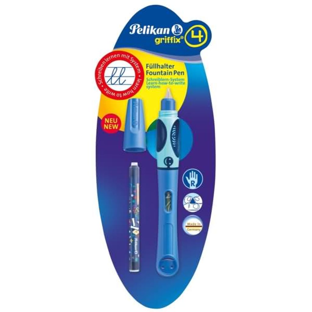 Pelikan griffix Füllhalter blau für Rechtshänder in Produktbild 9