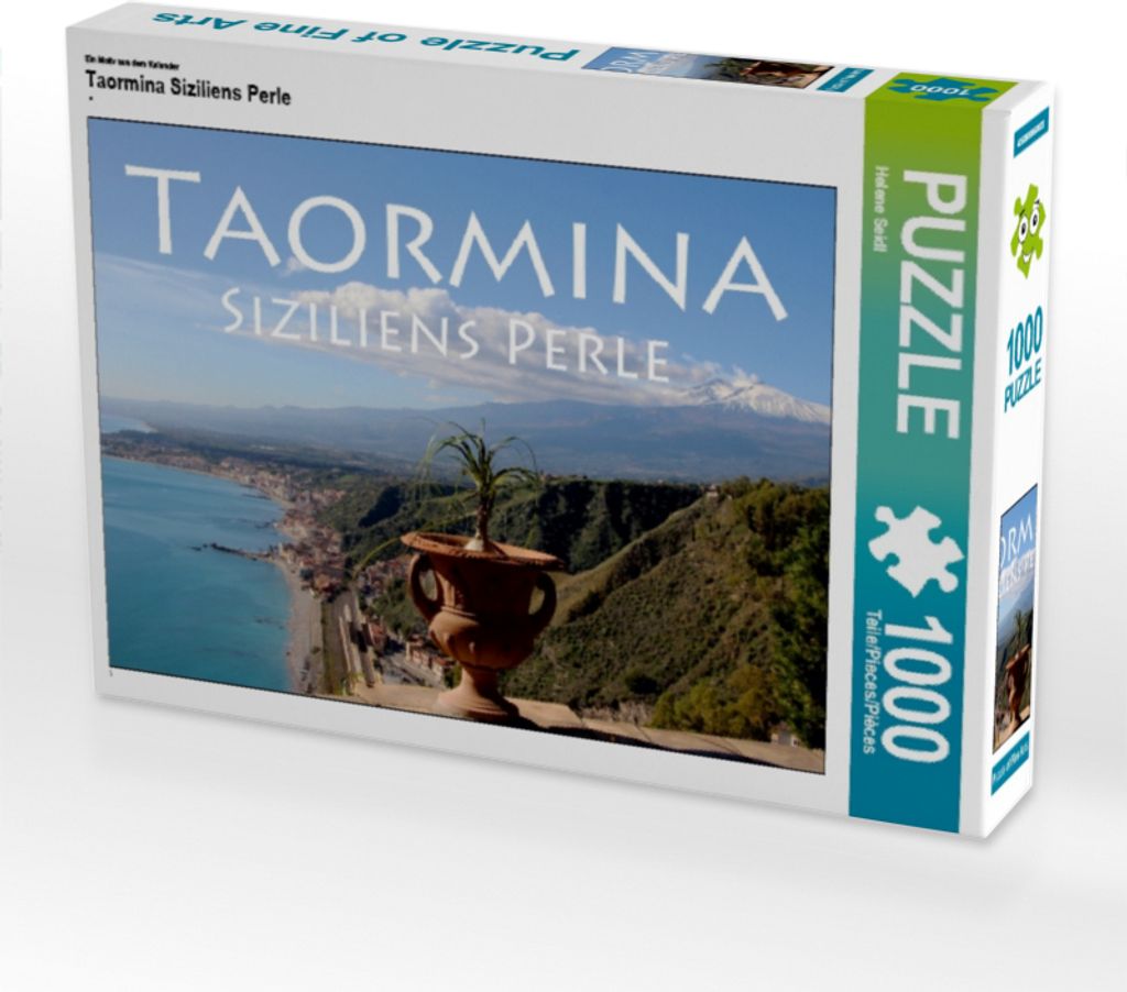 Calvendo Ein Motiv aus dem Kalender Taormina Siziliens Perle 1000 Teile Puzzle quer 640x480mm, Seidl Helene; 7272365