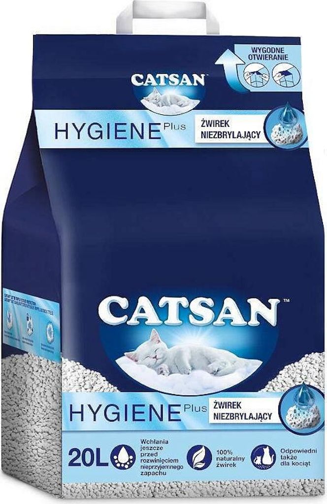 Catsan Katzenstreu Catsan Hygiene Plus 20l. Produktbild 