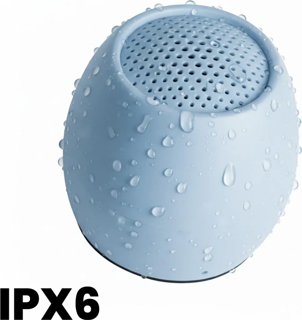 Boompods Zero Ocean Bleu : Mini Enceinte Bluetooth TWS Étanche IPX6 - 4