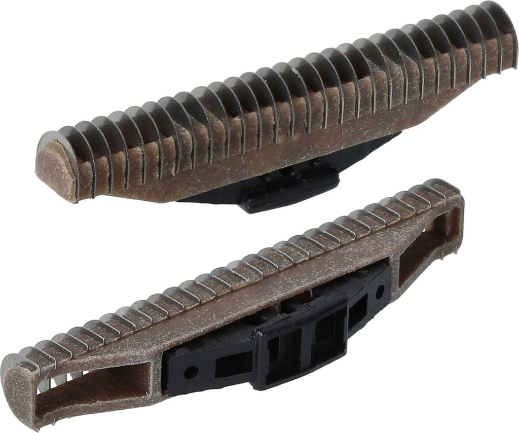 vhbw 2x Klingenblock kompatibel mit Grundig FX 6595, 6798, 6395 Rasierer Schwarz Silber