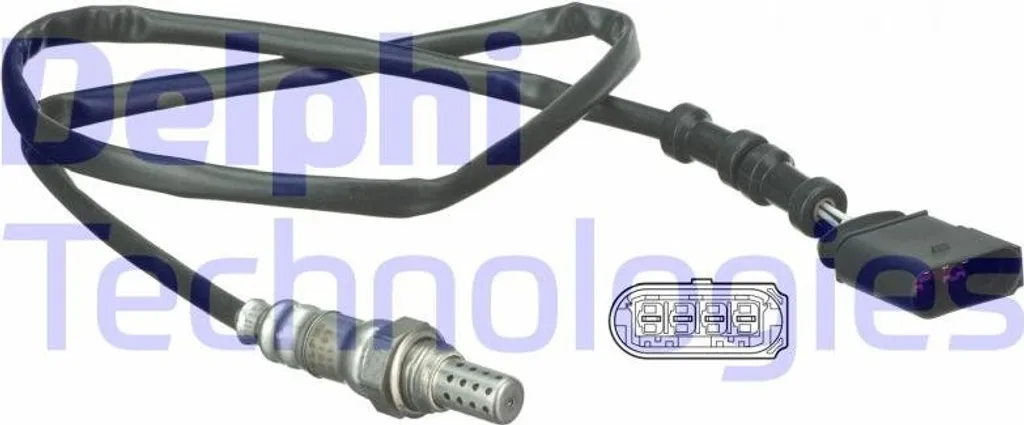 Sonde Lambda DELPHI 06A906262BA - Éliminez le Voyant Moteur et l'Échec au CT