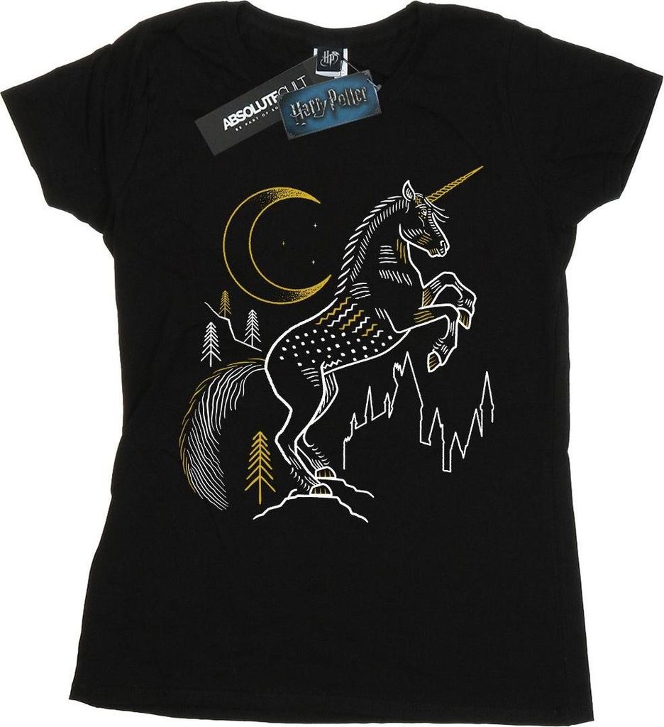 Harry Potter - T-Shirt für Damen BI23465 (S) (Schwarz)