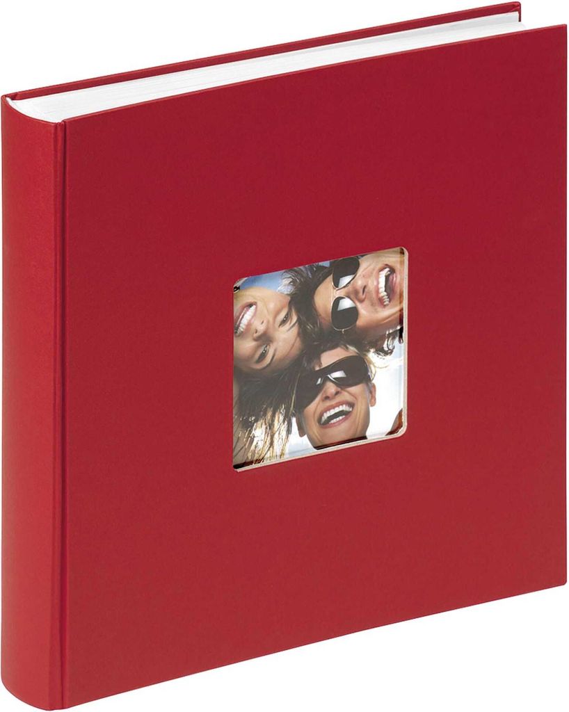 Walther Fun rot            30x30 100 Seiten Buchalbum      Produktbild 