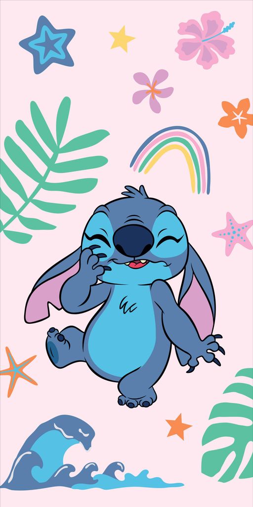 Ręcznik Kąpielowy Plażowy 70x140 Stitch Zdjęcie produktu 
