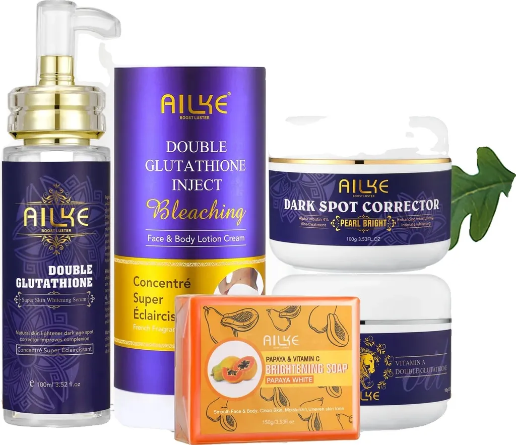 Glow Up Immediato! Set Glutatione 5-in-1 per una Pelle da Star