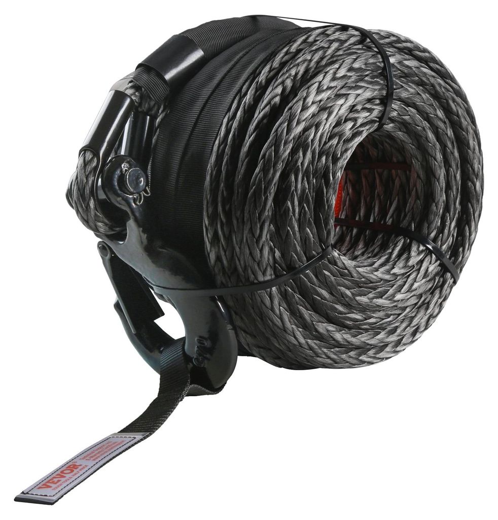 VEVOR syntetické lano 9,5 mm x 30,5 m navijak syntetické Obrázok produktu 