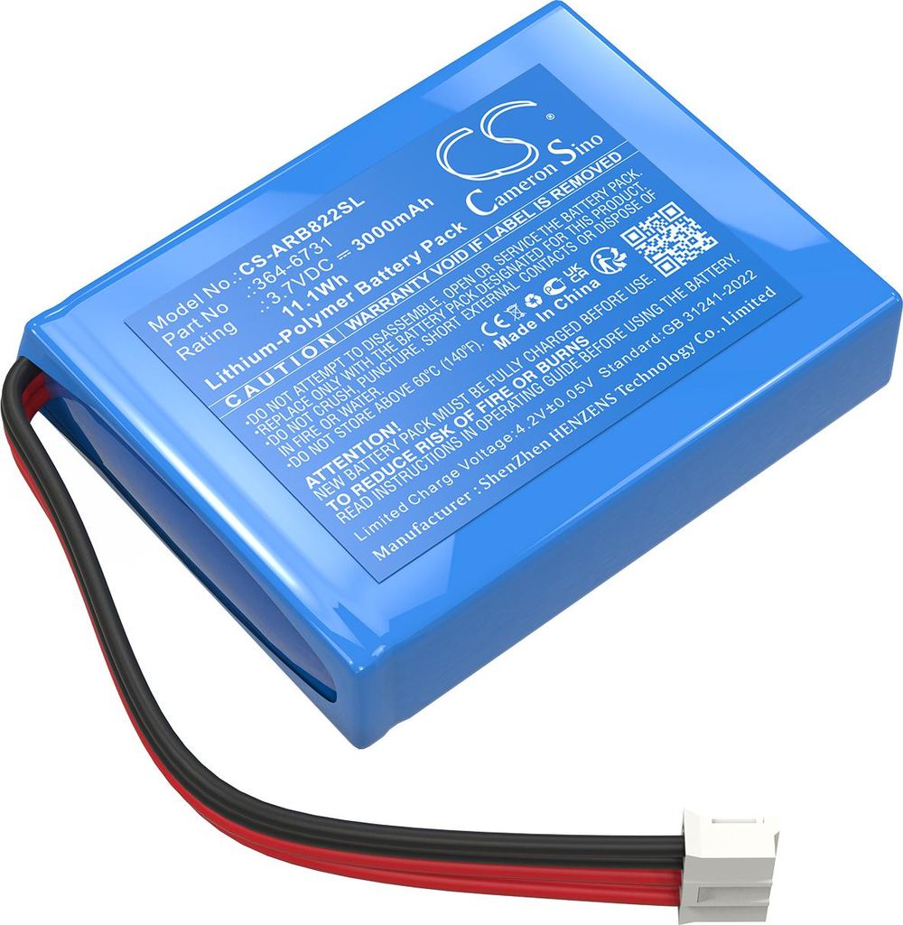 TECHTEK Batteria compatibile con [ABB] 364-6731, Immagine del prodotto 