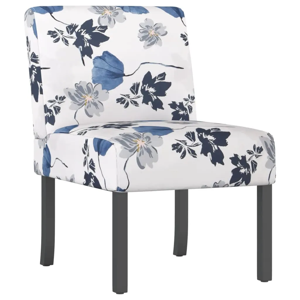 Recensione Sedia Imbottita Blu Fiori: Il Comfort che Arreda con Stile - 1