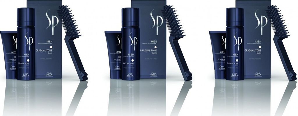 Men Gradual Tone Schwarz 3x60 ml Produktbild 