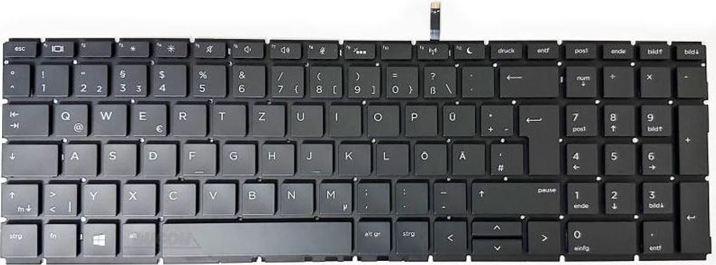 Tastatur für HP Probook 450 455 450R G6 G7 deutsch mit Backlit