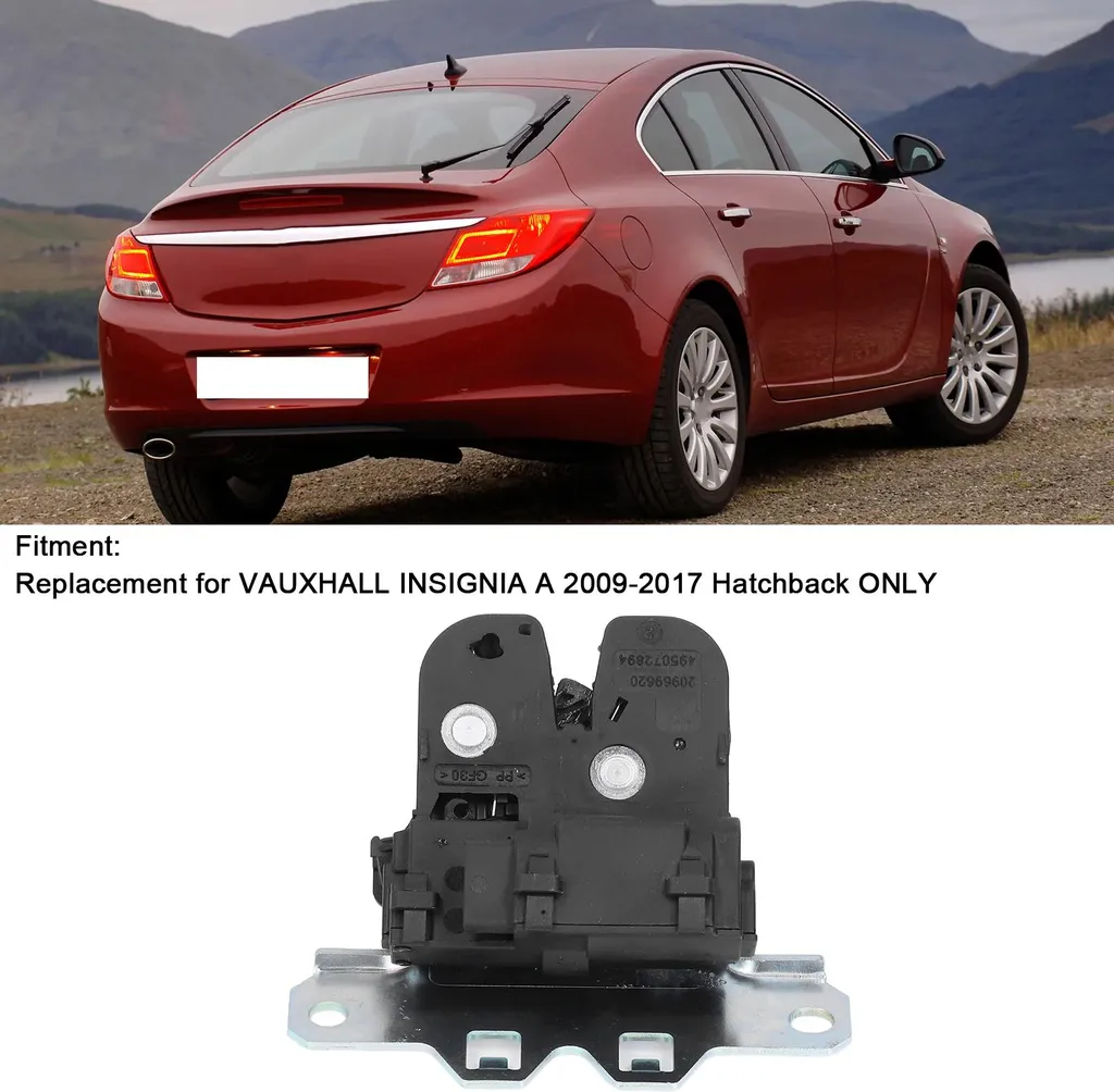 Remplacement Serrure de Coffre Vauxhall Insignia A 2009-2017 Hayon - 4