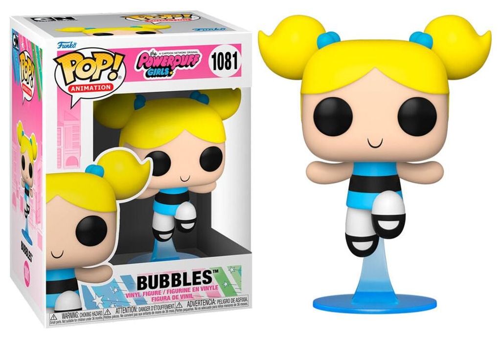Powerpuff Girls Bubbles Figur, Sammlerspielzeug, 5 Zoll groß