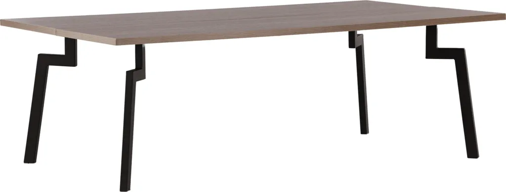 Bethan Table Basse Noyer au Design Scandinave et Structure Renforcée - 13