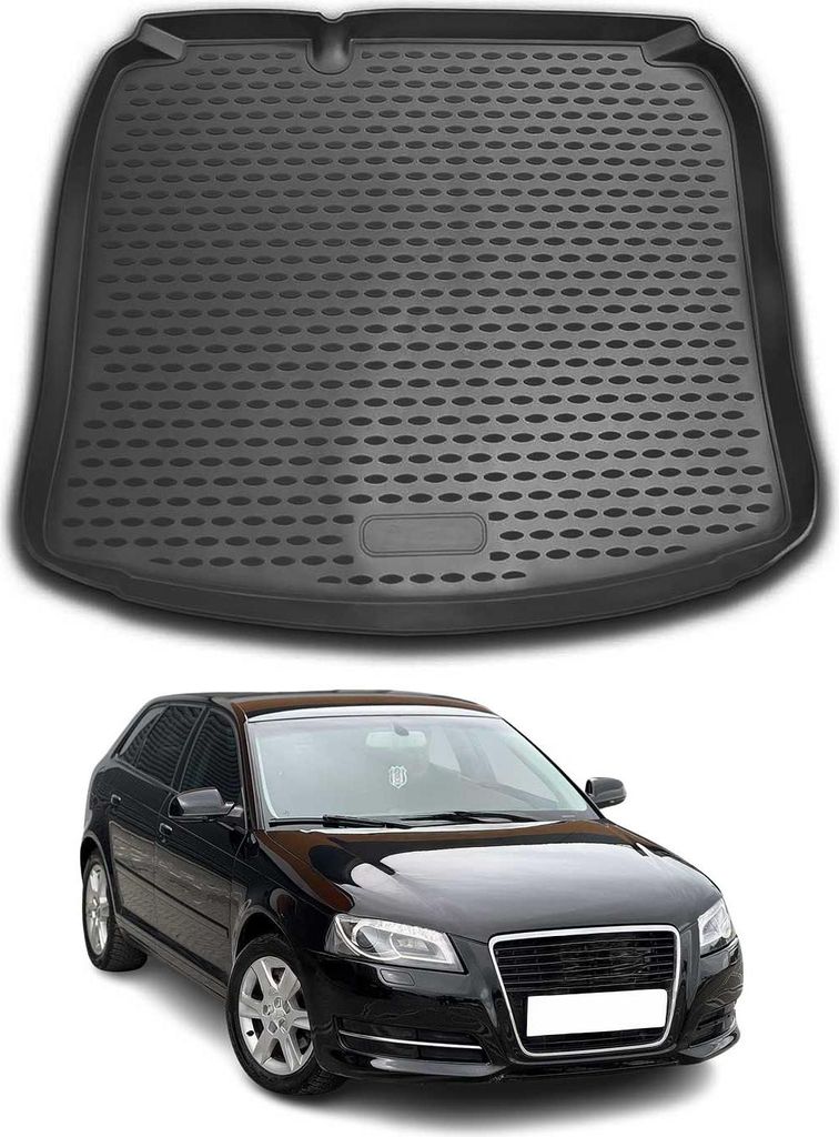 Tappetino per bagagliaio Vassoio per Audi A3 8P1 8PA Immagine del prodotto 