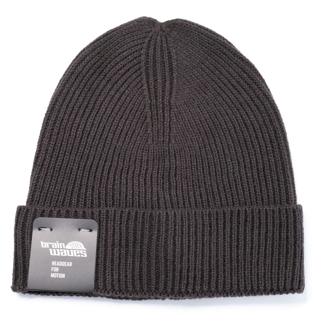Brain Waves Beanie "Fred", charcoal