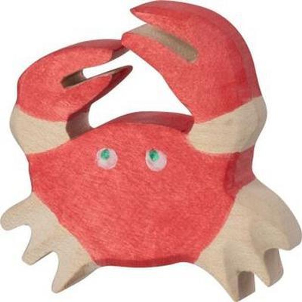 HOLZTIGER Krabbe aus Holz
