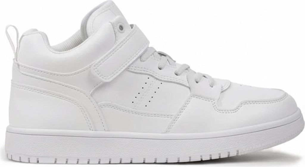 Kinder Klettverschluss Sneaker Mädchen Jungen Freizeitschuhe Avila Weiß Gr.35