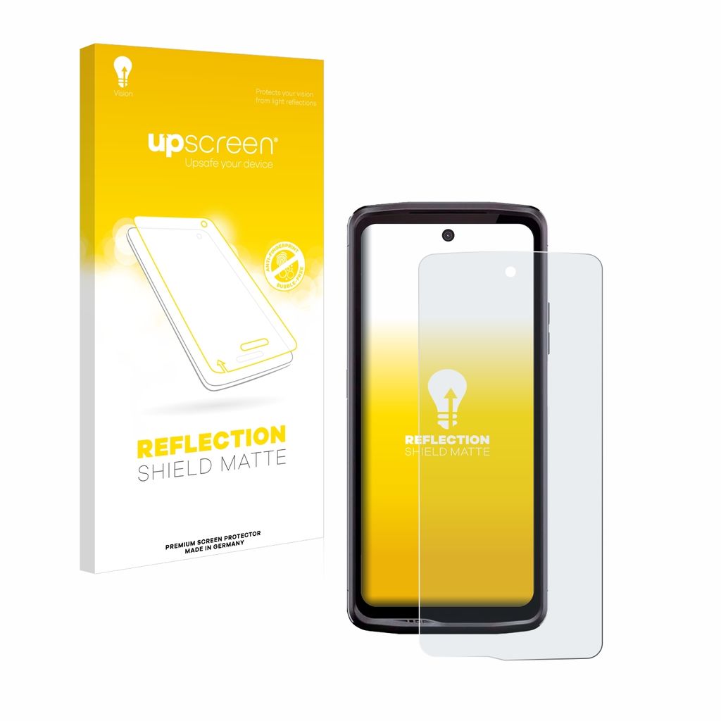 upscreen Schutzfolie für Crosscall Stellar X5 Displayschutz Displayschutzfolie Folie Matt Entspiegelungsfolie