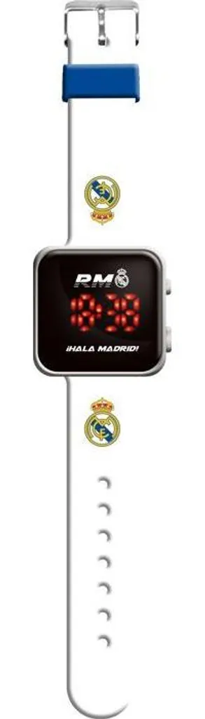 Offerta Orologio LED Real Madrid Kids Licensing - Originale Bianco