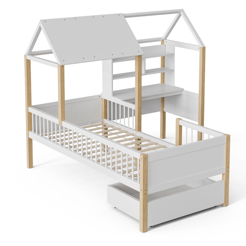 Hausbett 90x200 Mit Schublade