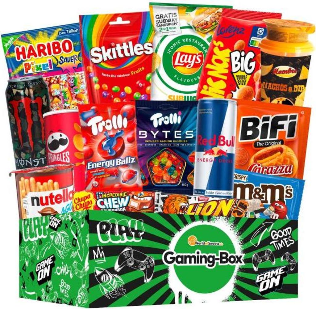 World of Sweets Gaming-Box Produktbild 