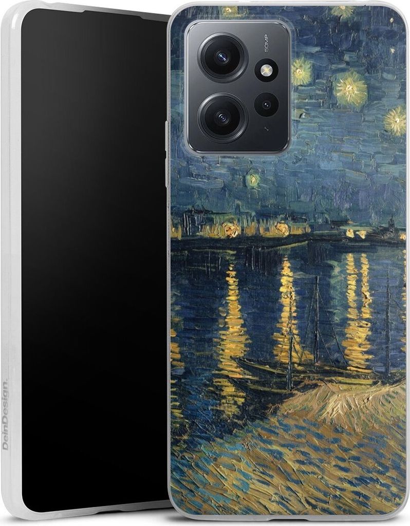 DeinDesign Slim Hülle für Xiaomi Redmi Note 12 4G Silikon Case Ultra Dünn Handyhülle Kunst Malerei