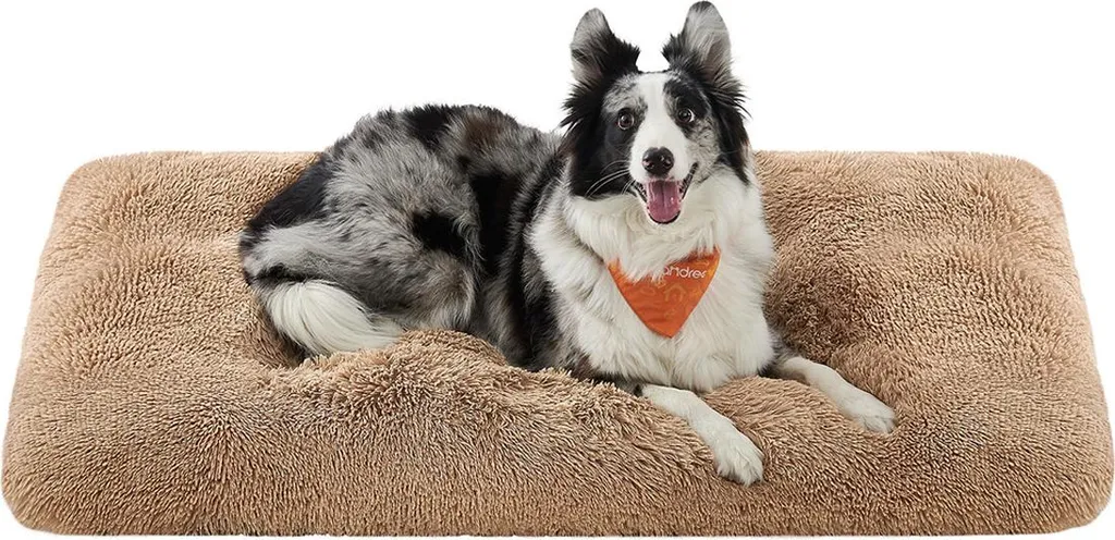 Coussin pour chien grande taille pour cage et transport, 122 x 74 cm