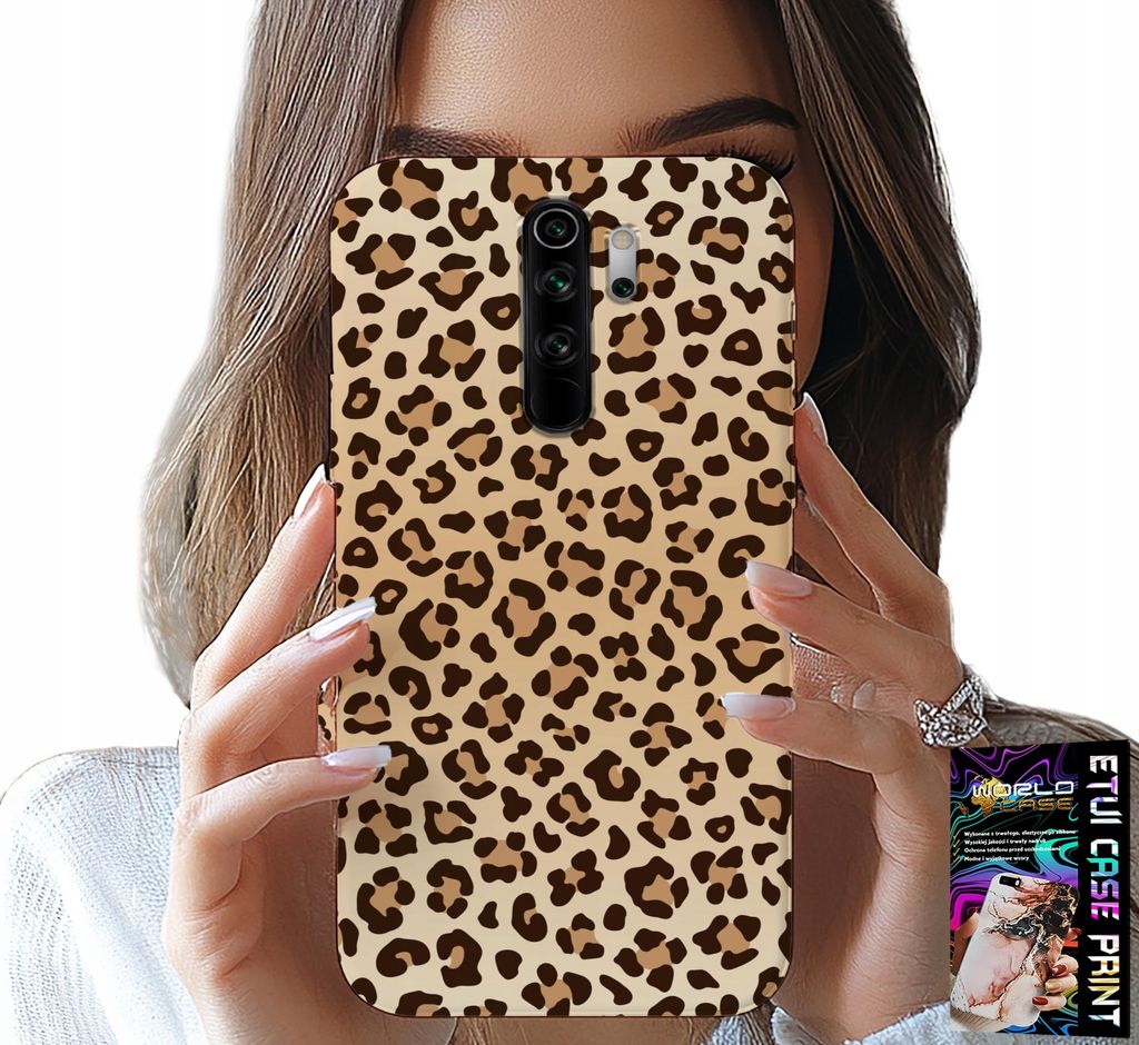 Fall Für Xiaomi Note 8 Pro - Zurück In Leopardenmuster Modische Frauen Muster