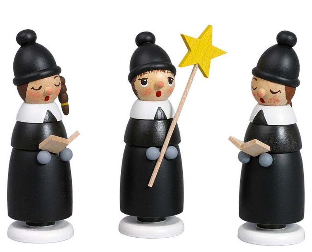 Tischfiguren Kurrendefiguren bunt HxBxT 9x4,5x3cm NEU
