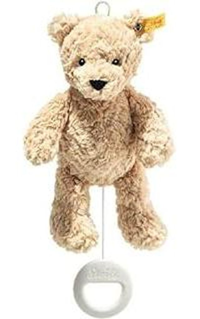 Steiff - 242458 Soft Cuddly Friends Jimmy Teddybär Spieluhr