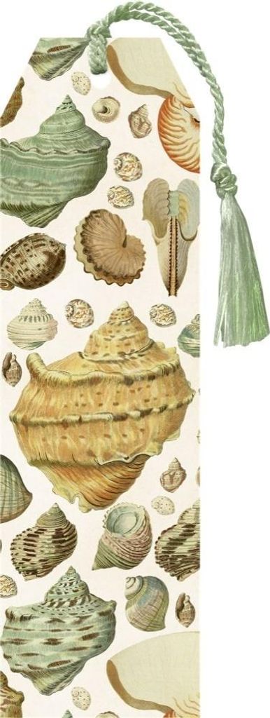 Lesezeichen 145 mit Schleife „Muscheln“ – Skona Ting