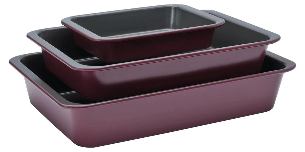 Set stampi da forno AEG Easy2Clean BakePro A9OOECTS Rosso Immagine del prodotto 
