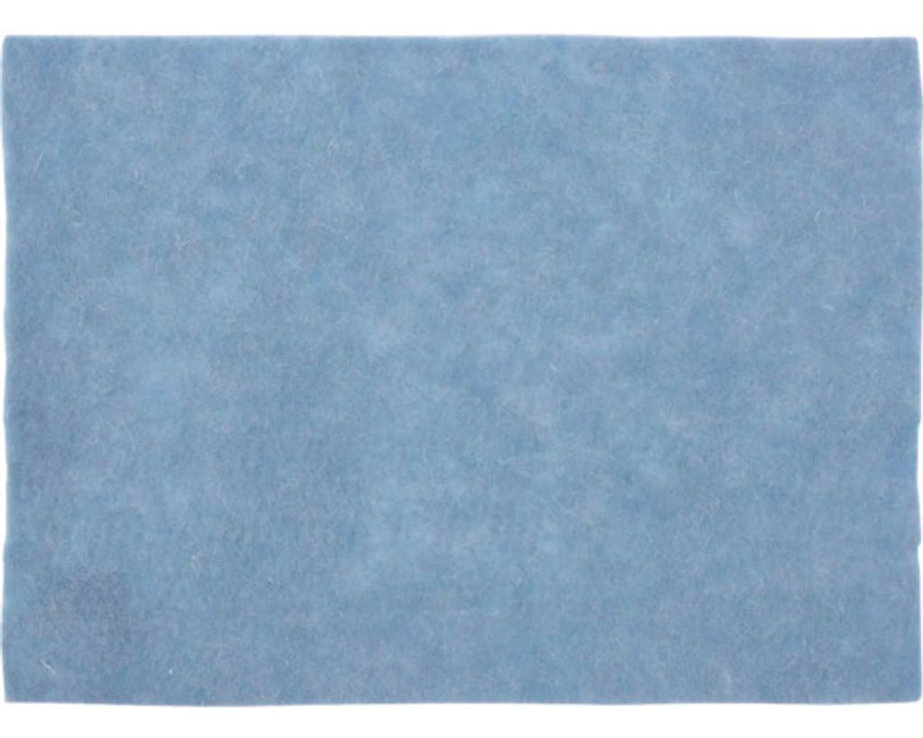 Wollfilz-Platte 30x40 cm 4 mm hellblau