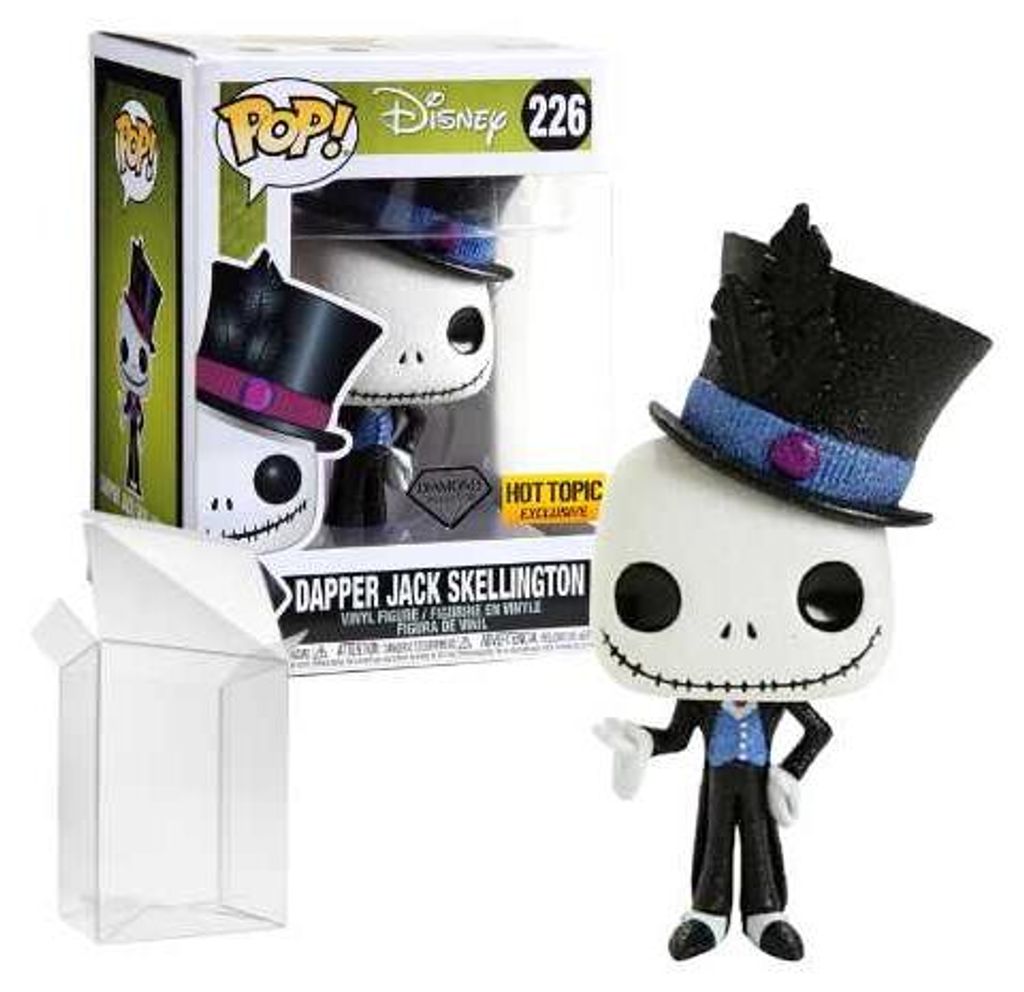 Funko Pop! Disney: The Nightmare Before Christmas – Dapper Jack Skellington #226 Diamond Hot Topic Exklusiv