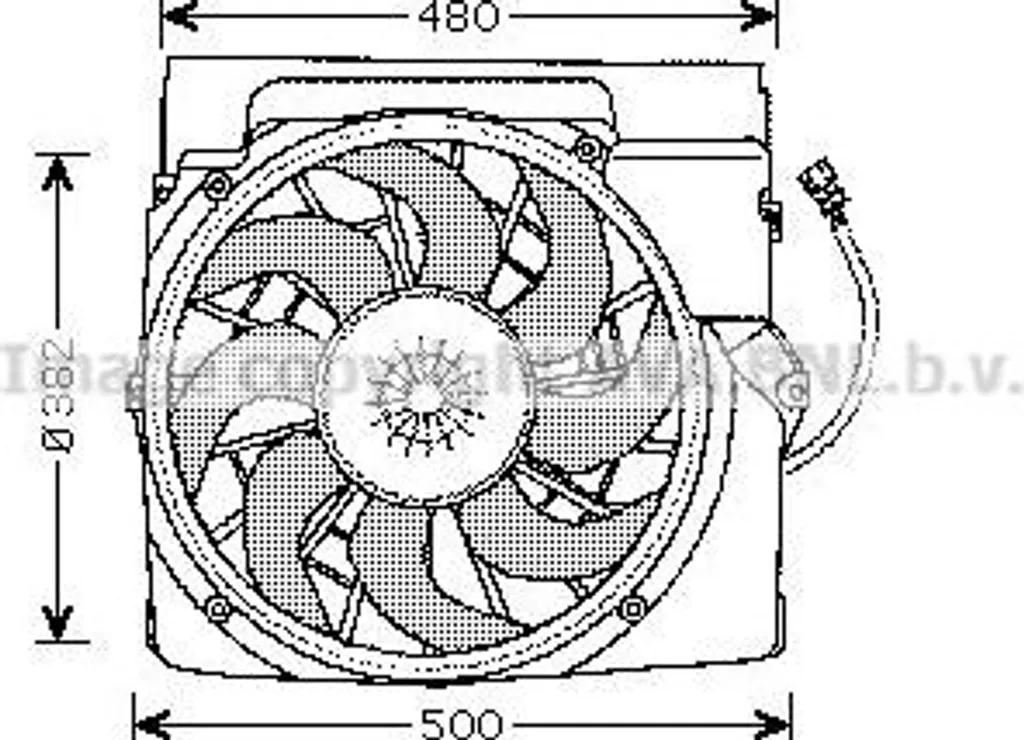Évitez la surchauffe avec le ventilateur BMW E36 Z3 OE 64508364093