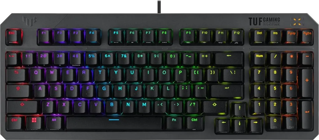 Clavier Gaming RGB ASUS TUF K3 Gen II Switch Opto-Mécanique Robuste Noir