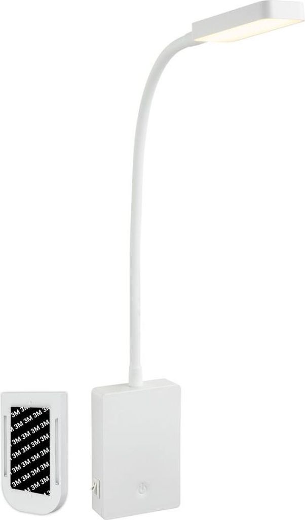 LED Leselampe Bettlampe Akku Wandleuchte ohne Bohren Dimmbar Touch