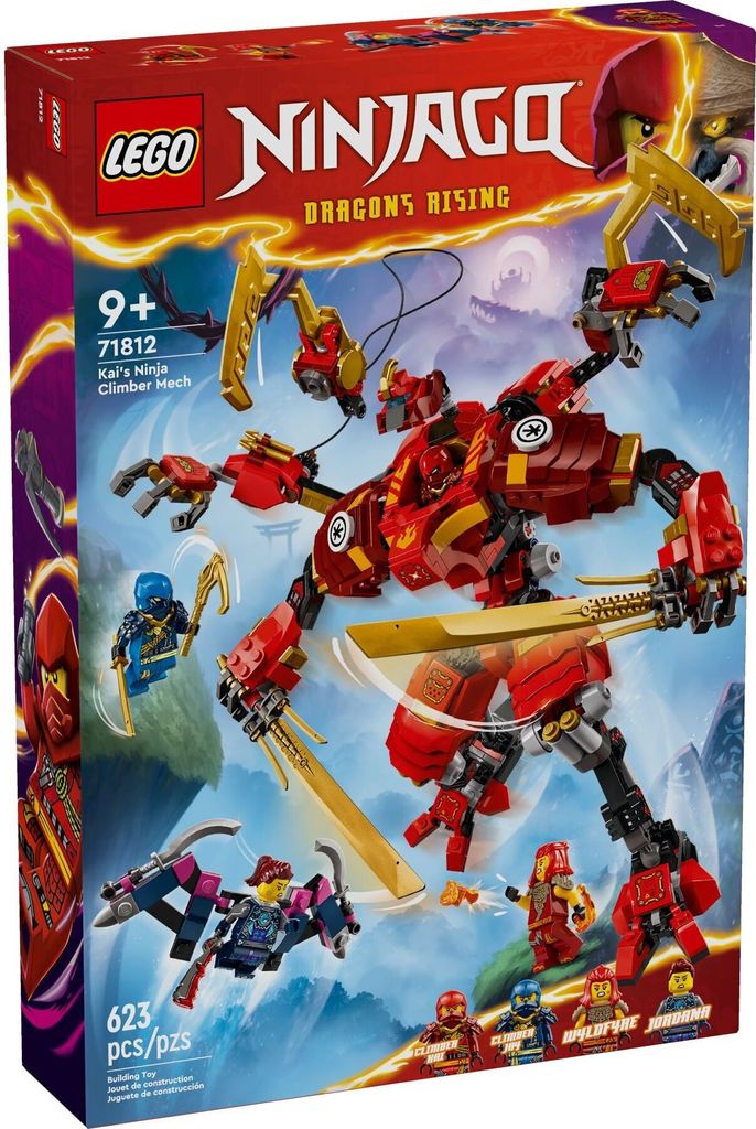Lego Ninjago Climber Mech Ninja Di Kai 71812 Immagine del prodotto 