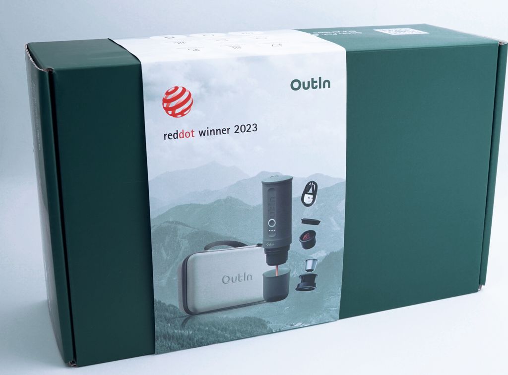 OutIn Nano Espressomaschine Spacegrau - Espresso-Automat Produktbild 