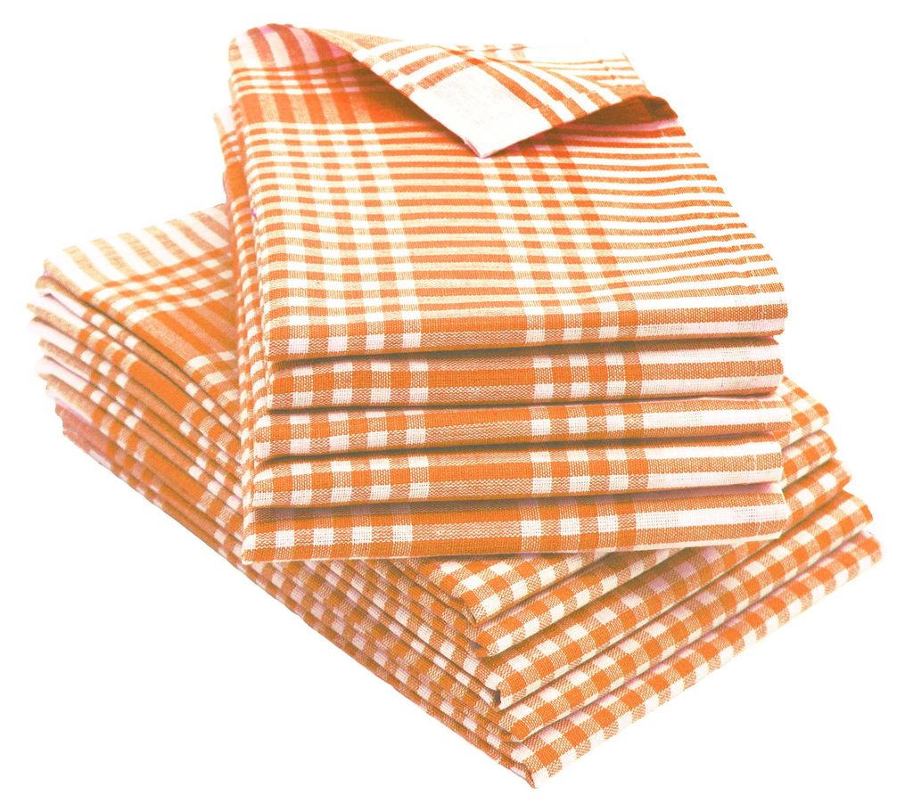 10er Set Geschirrtücher 100% Baumwolle in 50x70 cm, Produktbild 