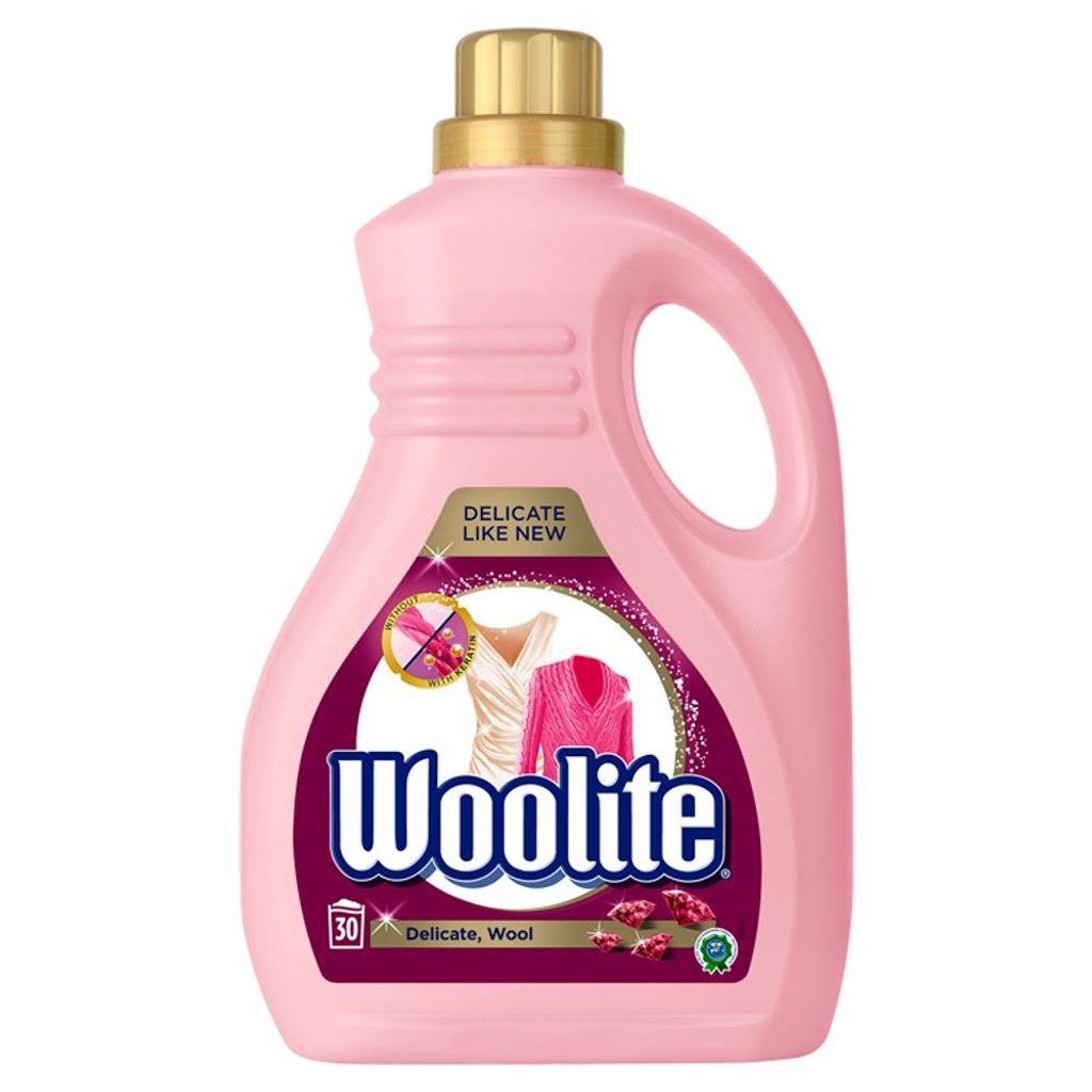 Woolite, Feinwäsche Flüssigwaschmittel, 1,8 l Produktbild 
