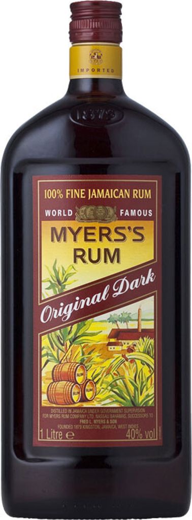 Myers's Rum Original Dark 40% Vol. 1l