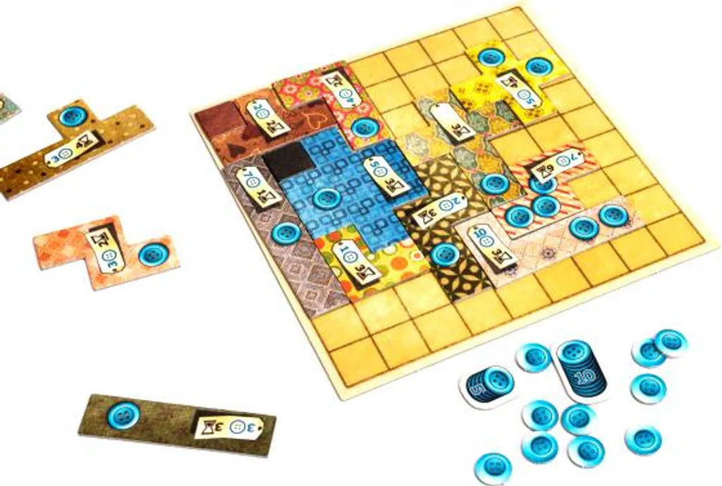 Jeu Patchwork 17742 Rebel : édition polonaise avec tuiles colorées - 2