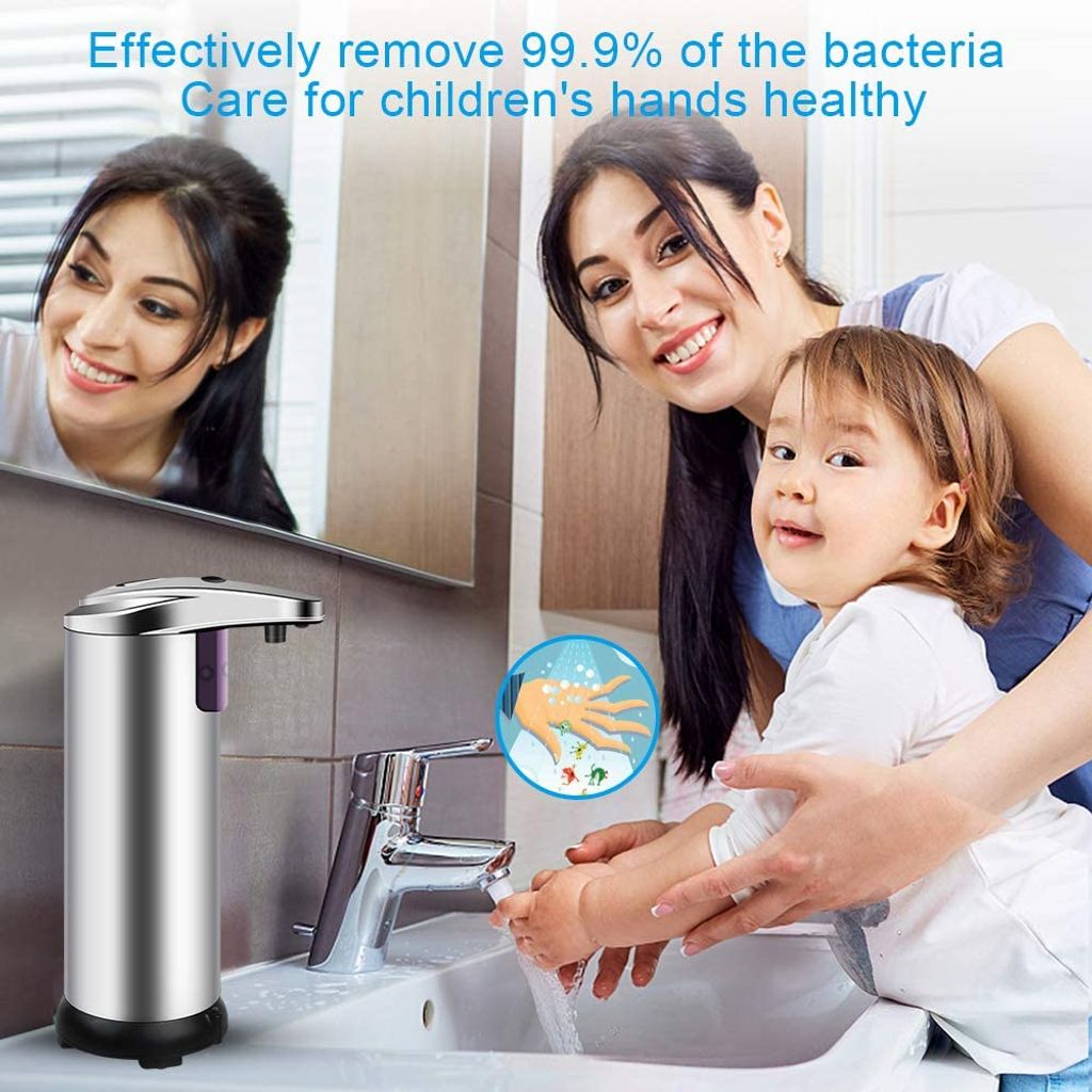 300ml Desinfektionsmittelspender Seifenspender Wandspender für Küchen Badezimmer 